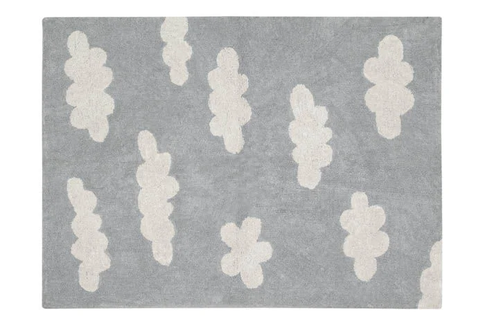 Rug Clouds Grey