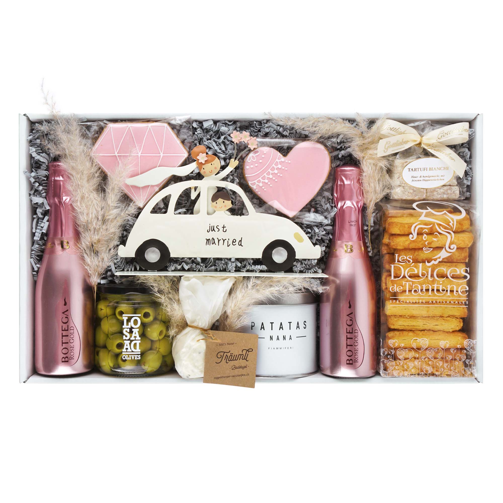 Geschenkkorb Hochzeit "Zum Grossen Tag"