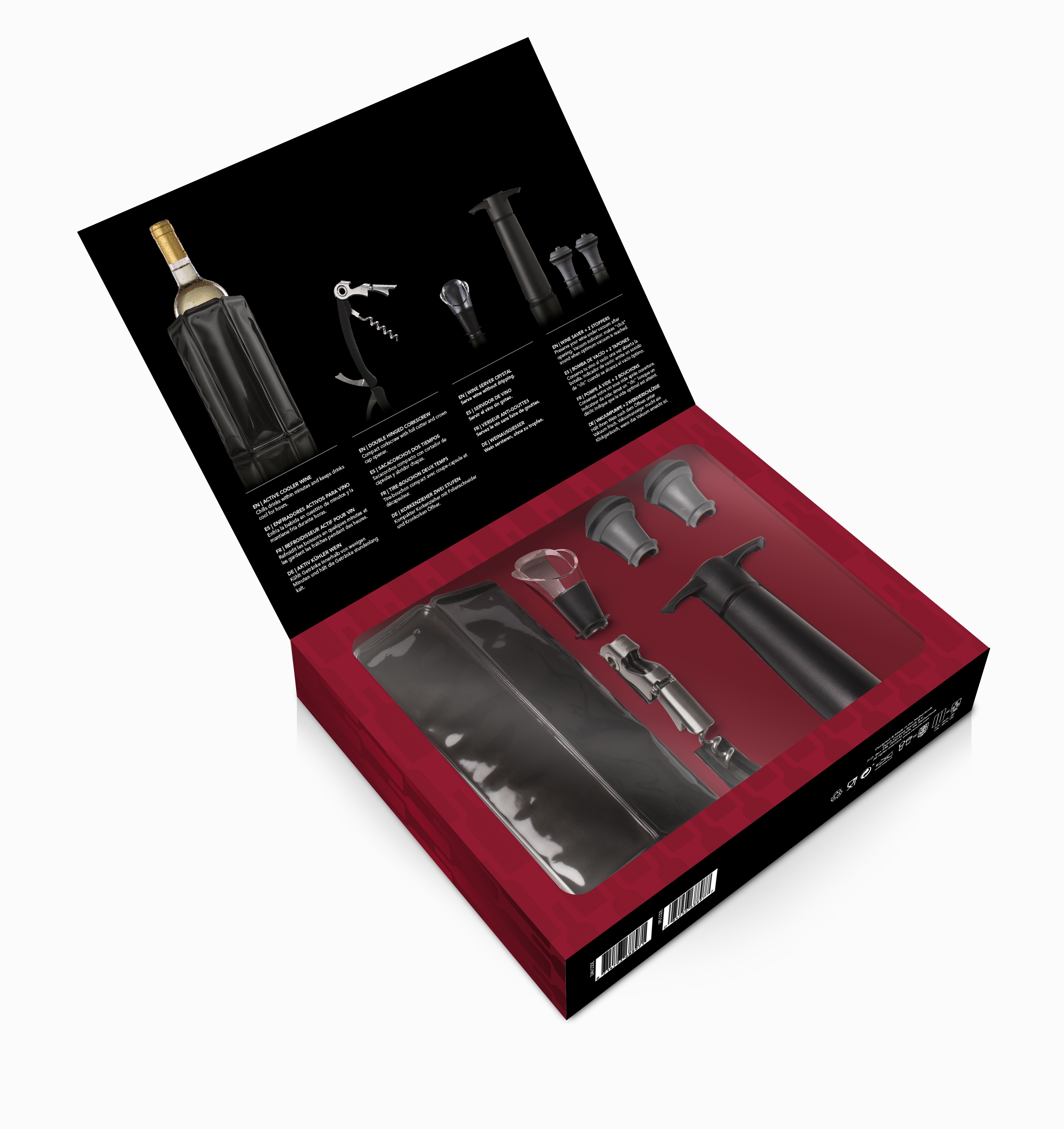 Zubehör Set Wein