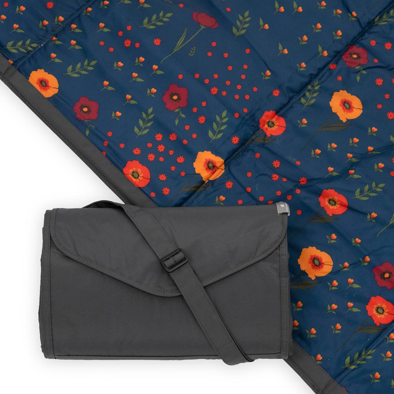 Picknick-Decke Midnight Poppy