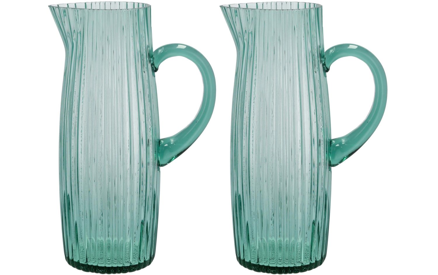 glasvase, vase, grün, gestreift, hitzierendes muster