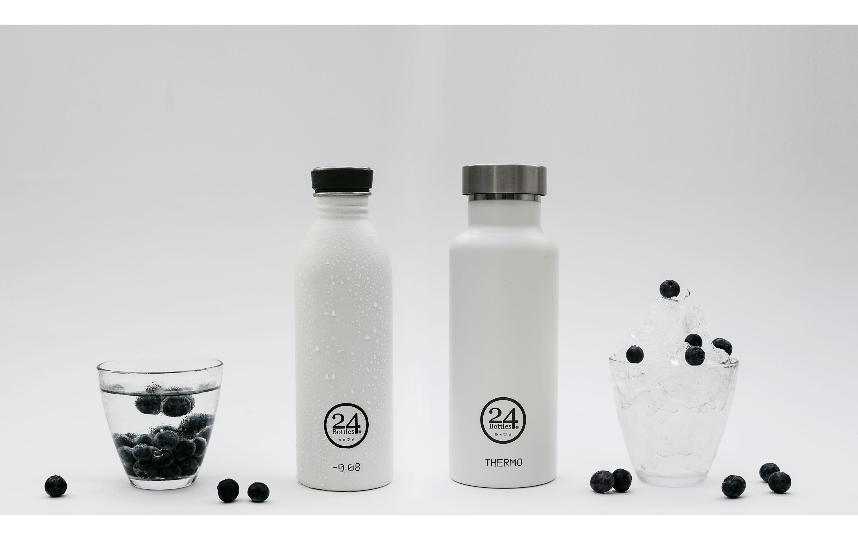 24Bottles Trinkflasche Urban 500ml Ice Whit