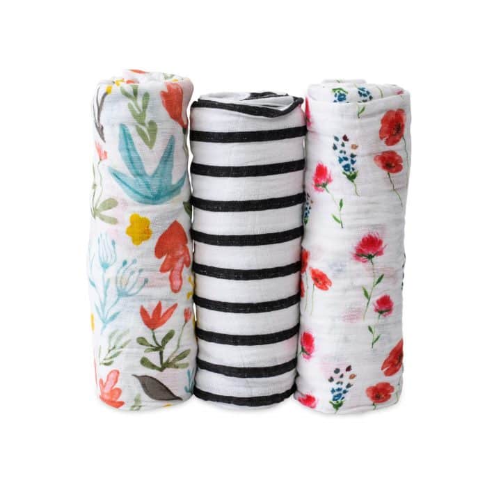 Cotton Muslin Swaddle 3 Pack - Wild Mums
