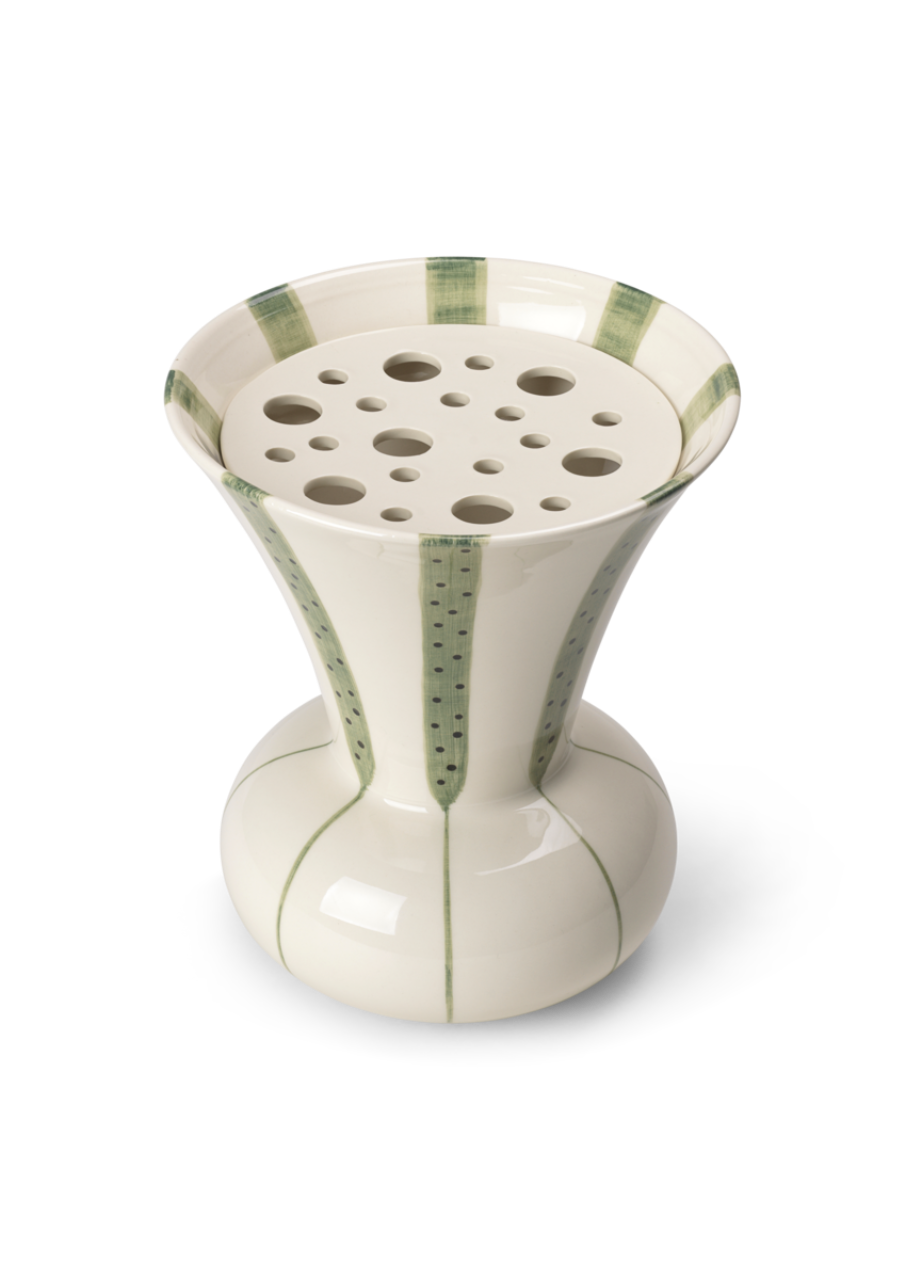 Signature Vase, 20cm, Grün