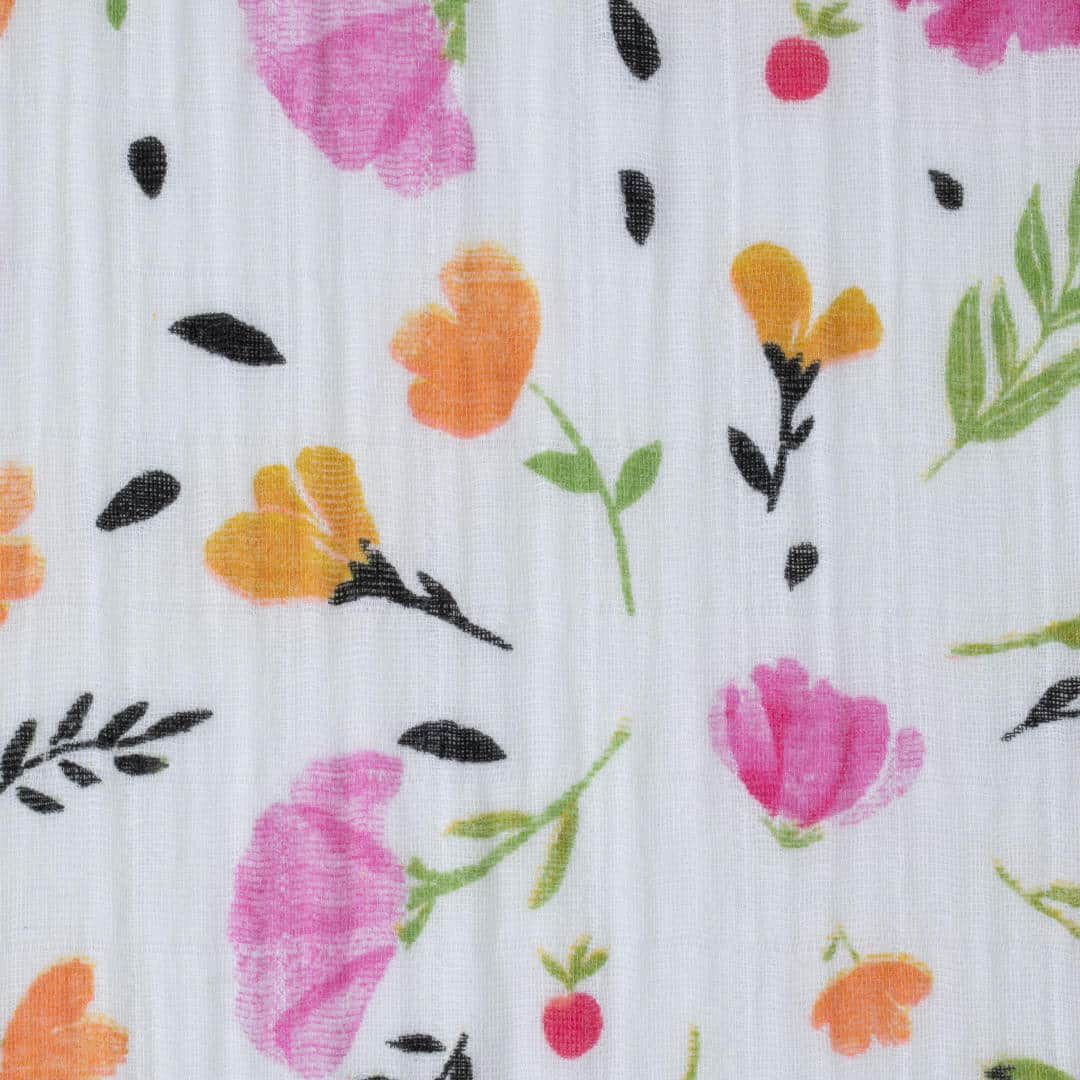 Cotton Muslin Crib Sheet - Berry & Bloom