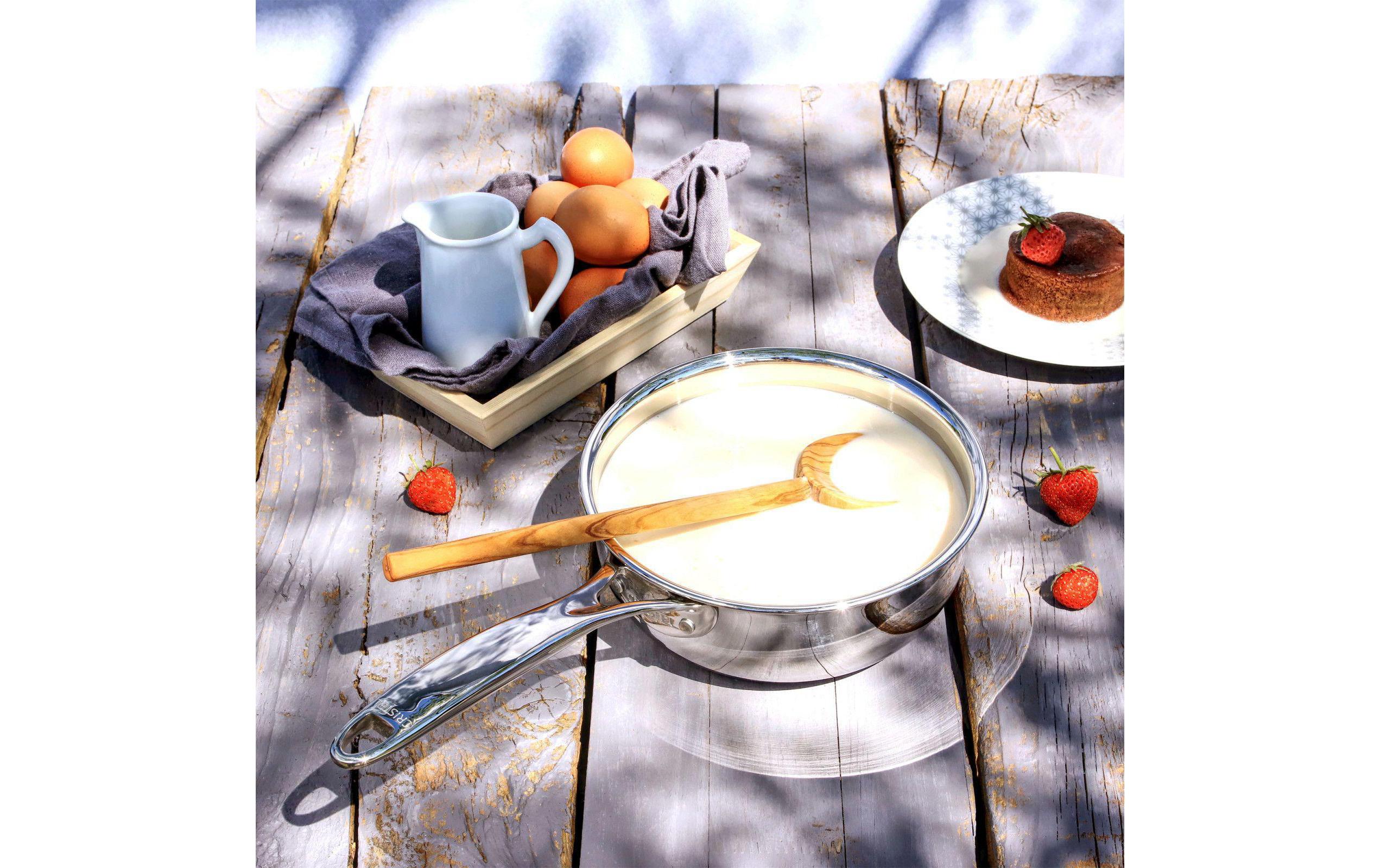 Cristel Stielkasserolle Castel Pro 18cm