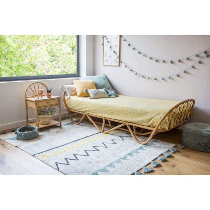 Basket Tray Vintage Blue