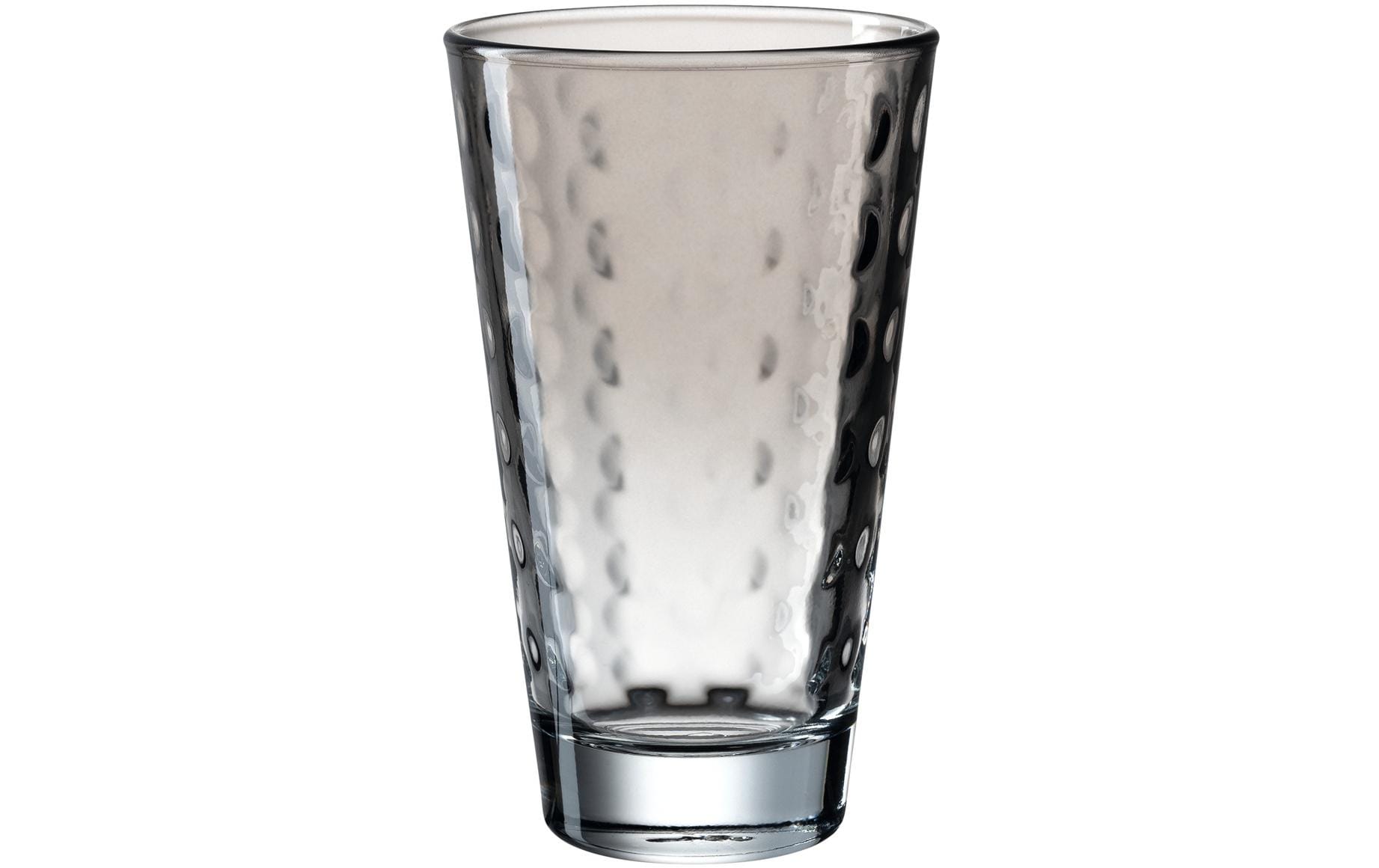 Leonardo Trinkglas Optic Pastell, grau, 300ml