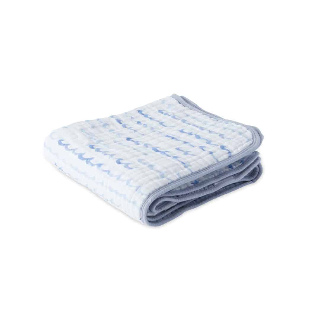Cotton Muslin Quilt - High Tide