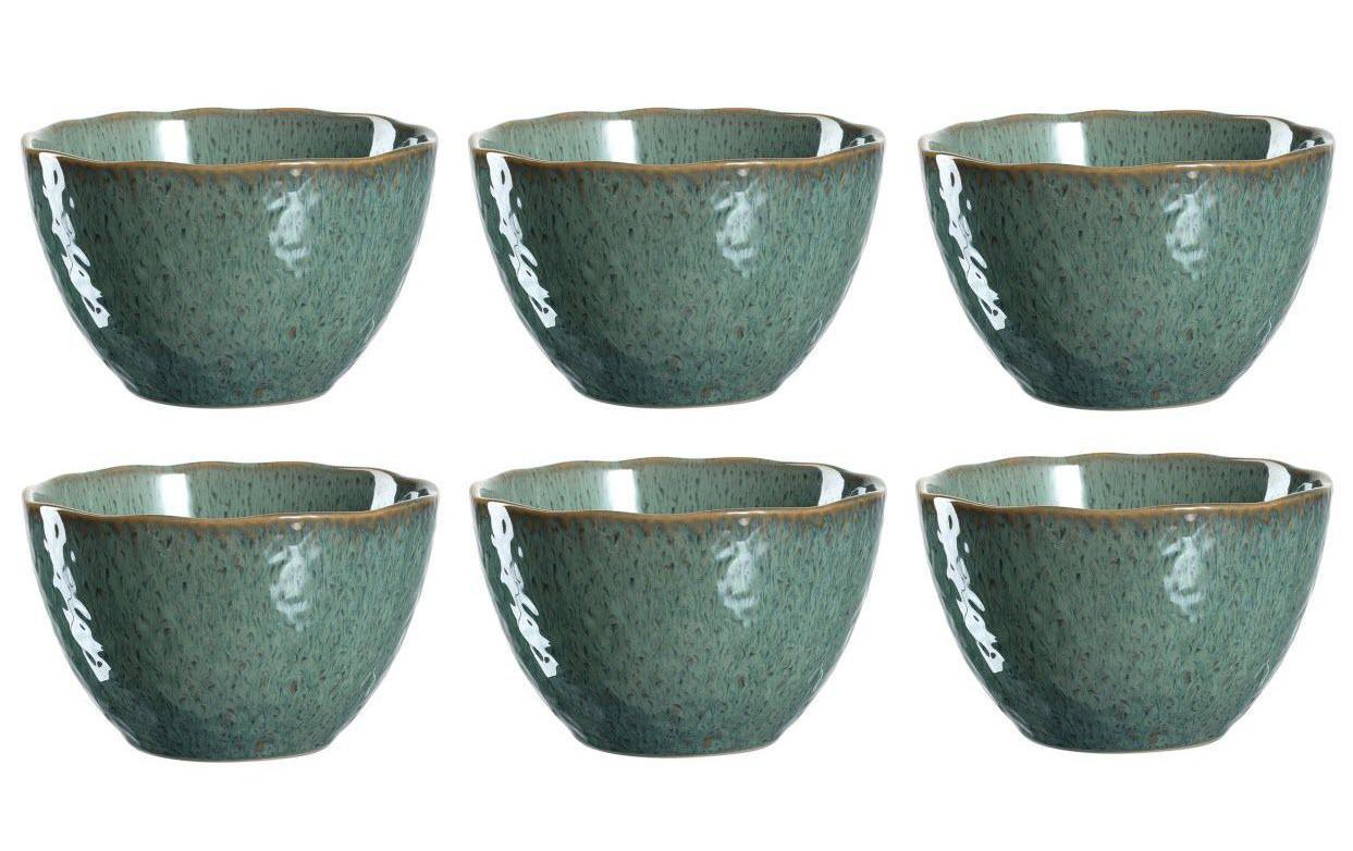 Leonardo Schale Matera 980ml Grün Schale, Kunst, Porzellan, Töpferei, Suppenschüssel