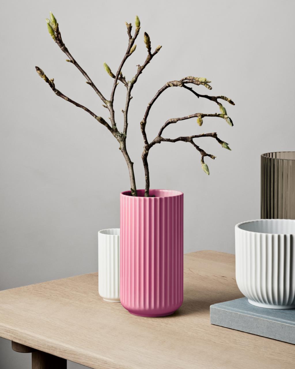 Lyngby Vase, 12.5cm, Weiss