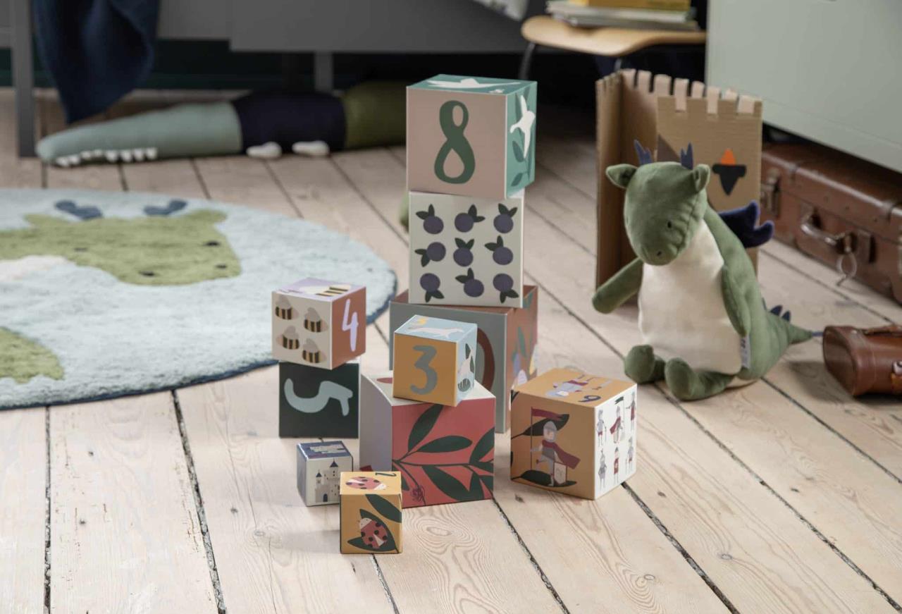 Stapel-Blöcke, 10 Stck., Pixie/Dragon, FSC Mix Stapel-Blöcke, 10 Stck., Pixie/Dragon, FSC Mix