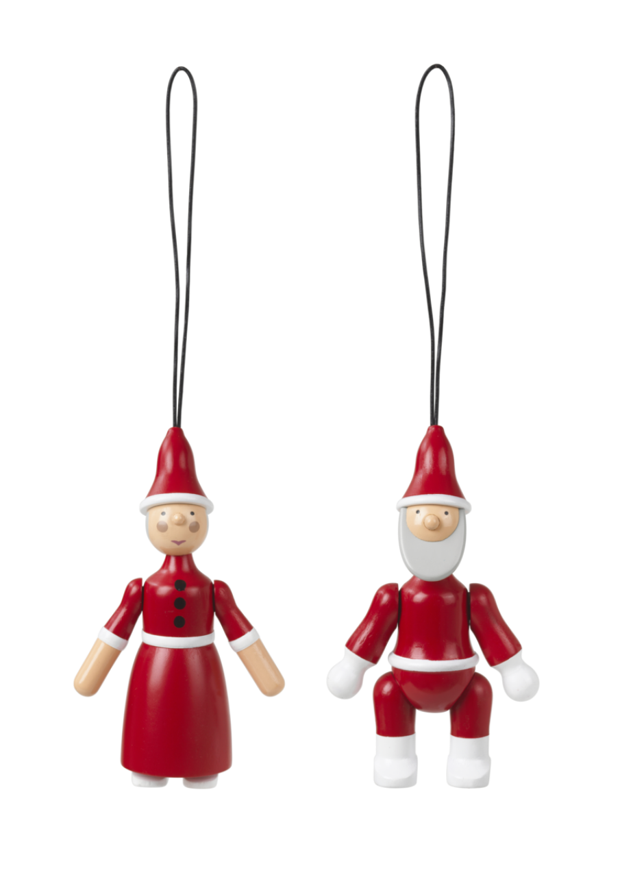 Weihnachtsmann und Weihnachtsfrau