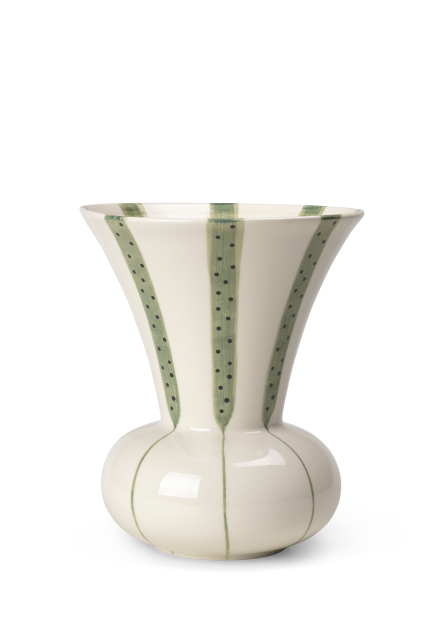 Signature Vase, 20cm, Grün