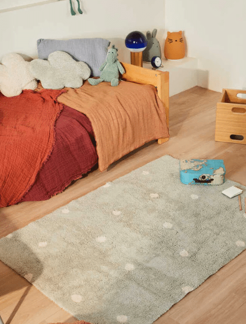 Rug Mini Dot Blue Sage