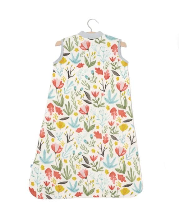 Cotton Muslin Quilted Sleep Bag Gr. S - Meadow Cotton Muslin Quilted Sleep Bag Gr. S - Meadow