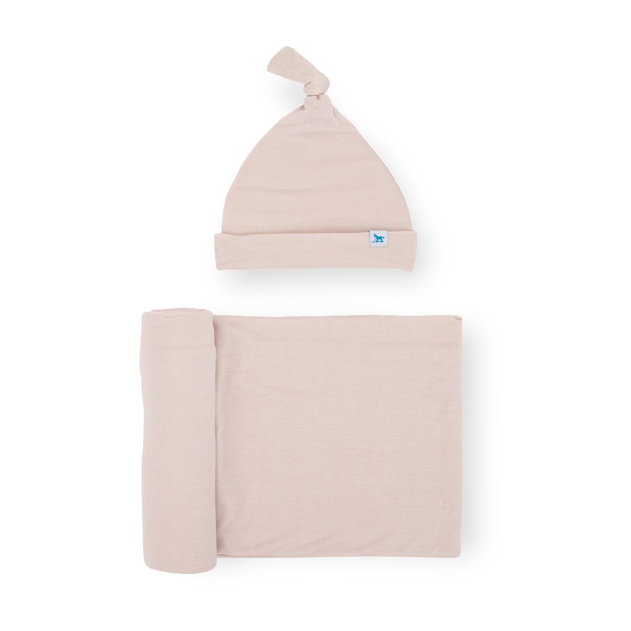 Stretch Knit Swaddle and Hat