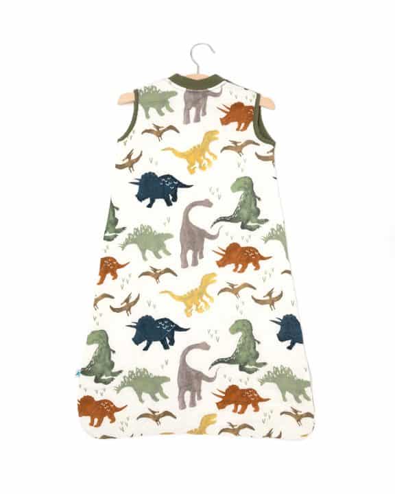 Cotton Muslin Quilted Sleep Bag Gr. S - Dino Friends Cotton Muslin Quilted Sleep Bag Gr. S - Dino Friends