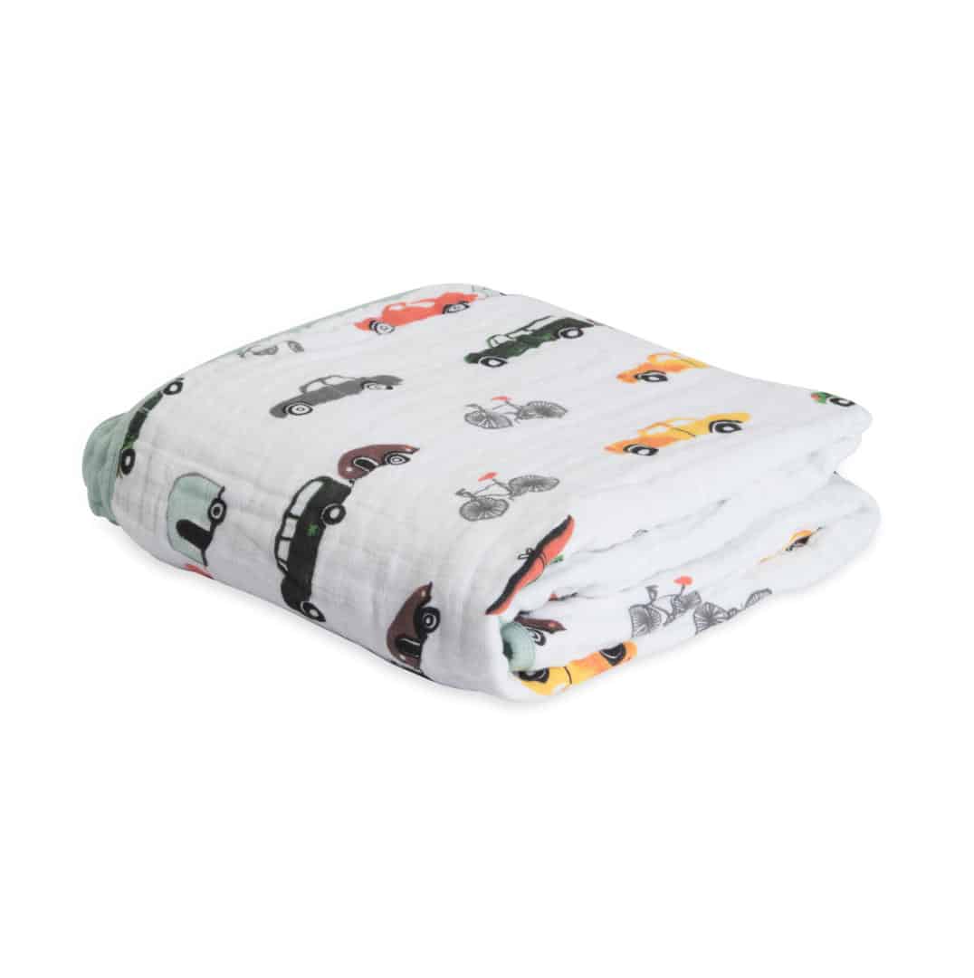 Cotton Muslin Quilt - Traffic Jam Cotton Muslin Quilt - Traffic Jam