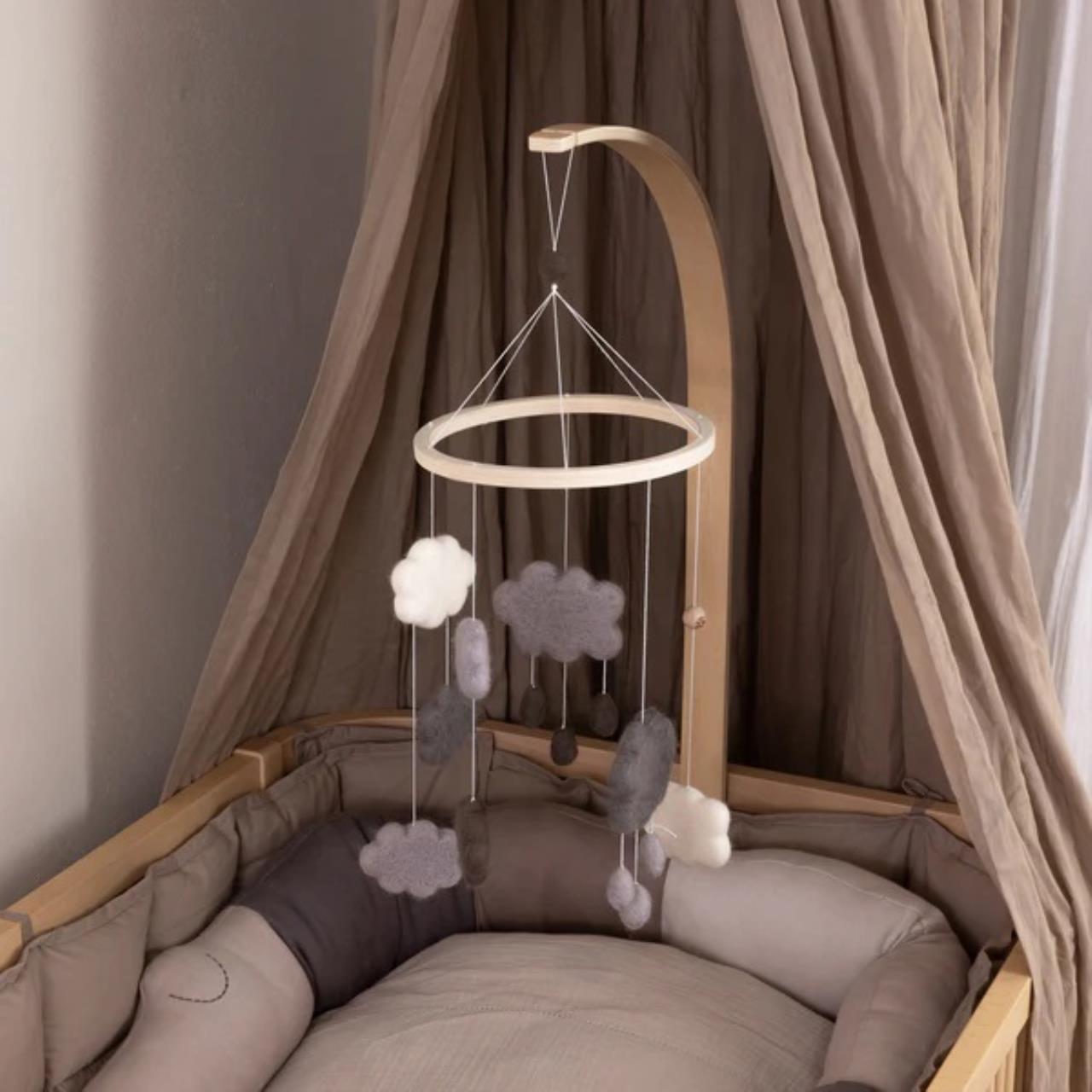 Mobile-Halter aus Holz, Wooden Edition