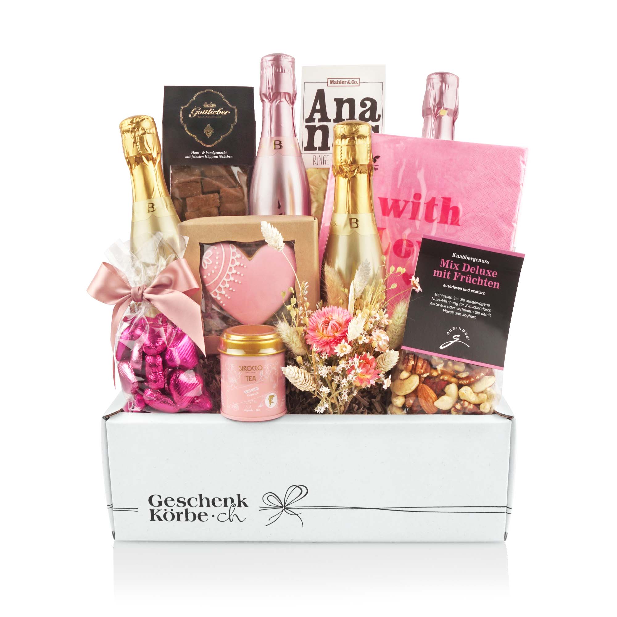 Geschenkkorb "Love Deluxe" Geschenkkorb "Love Deluxe"
