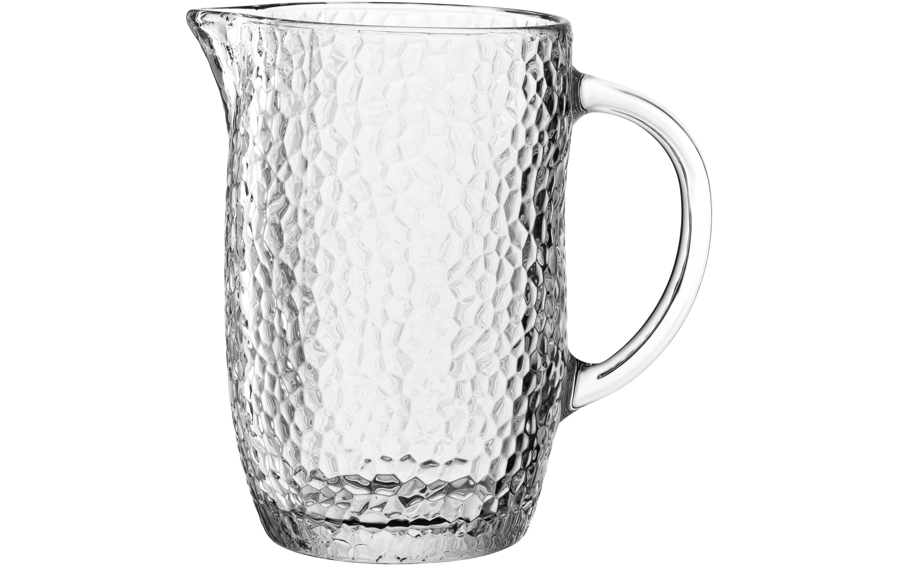 Leonardo Krug Matera 1.0 Liter Kanne, Wasserkrug, Glas, Tasse
