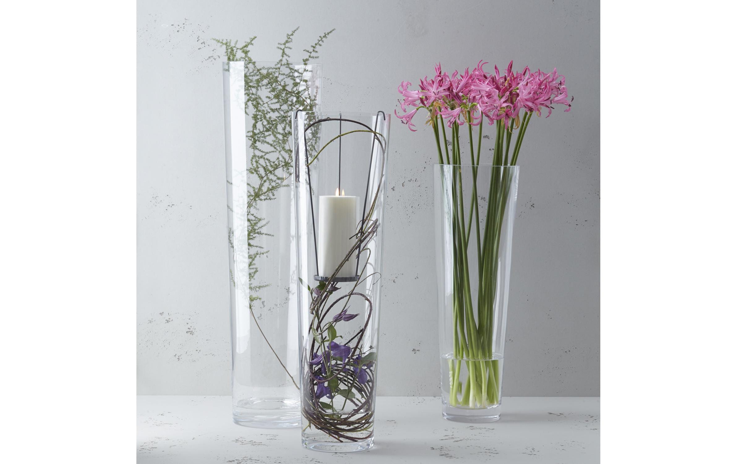 Leonardo Vase Konisch 70cm