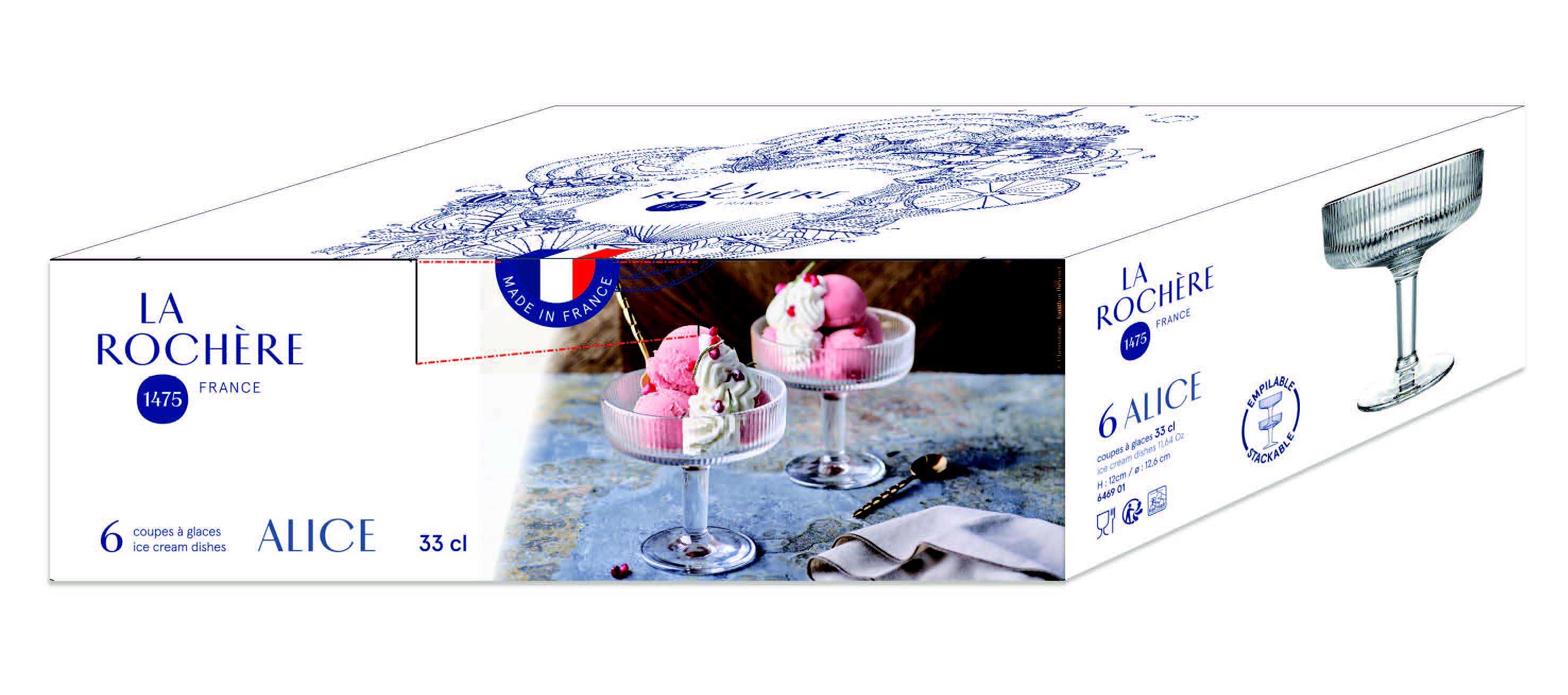 ALICE Coupglas Set à 6 Stück