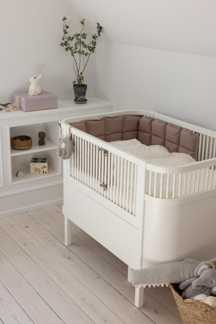 Bettnestchen, Kapok, halbe Länge, Jetty Beige