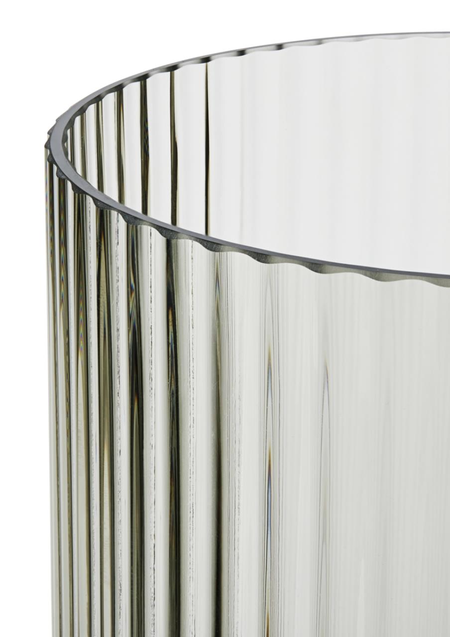 Lyngby Vase, 31cm, Smoke