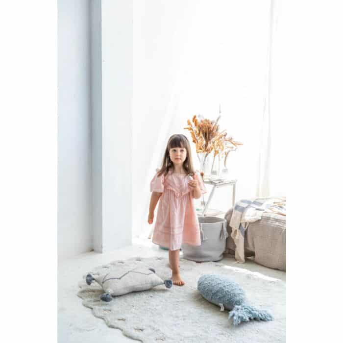 Rug Pinecone Pearl Blue