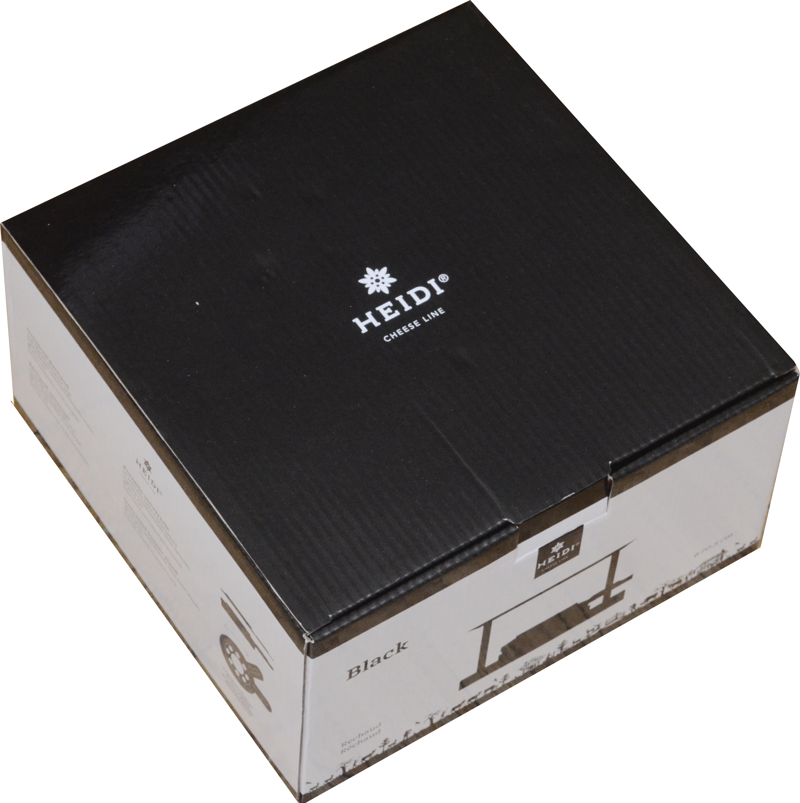 Black Rechaud schwarz mit Brenner Ø  20.5  cm