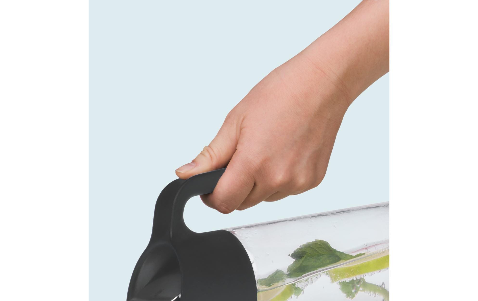 WMF Wasserkaraffe Nuro 1 Liter Schwarz