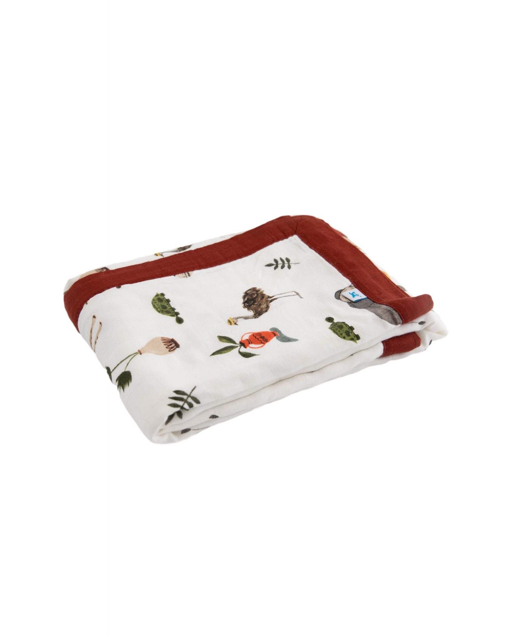 Deluxe Muslin Baby Blanket - Safari Social