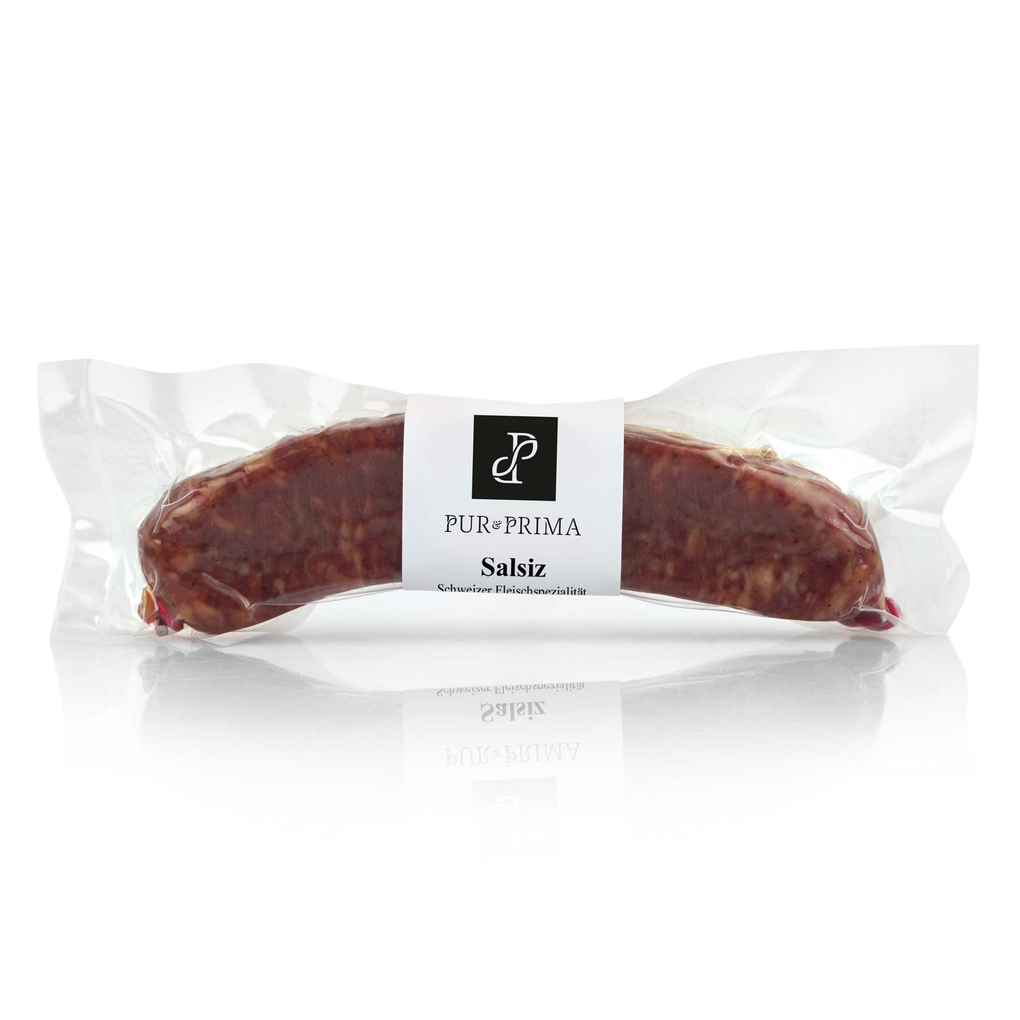Salsiz Natural, 95g Essen, Fleisch, Schwein