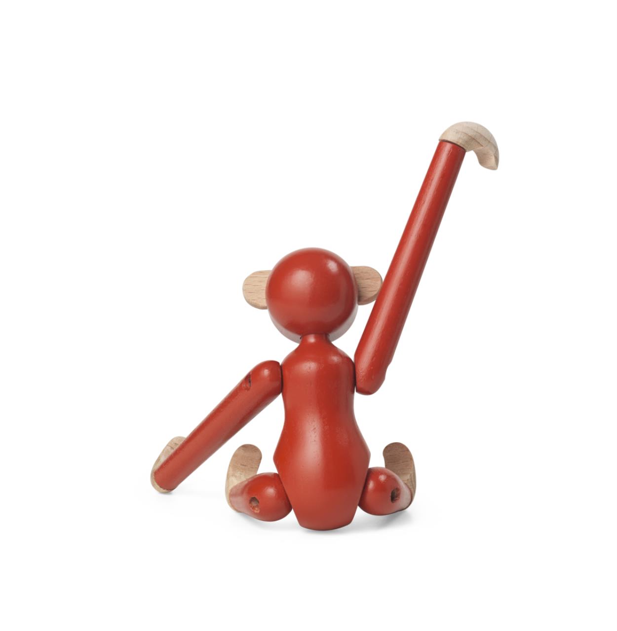 Affe mini vintage, 9.5cm, vintage rot