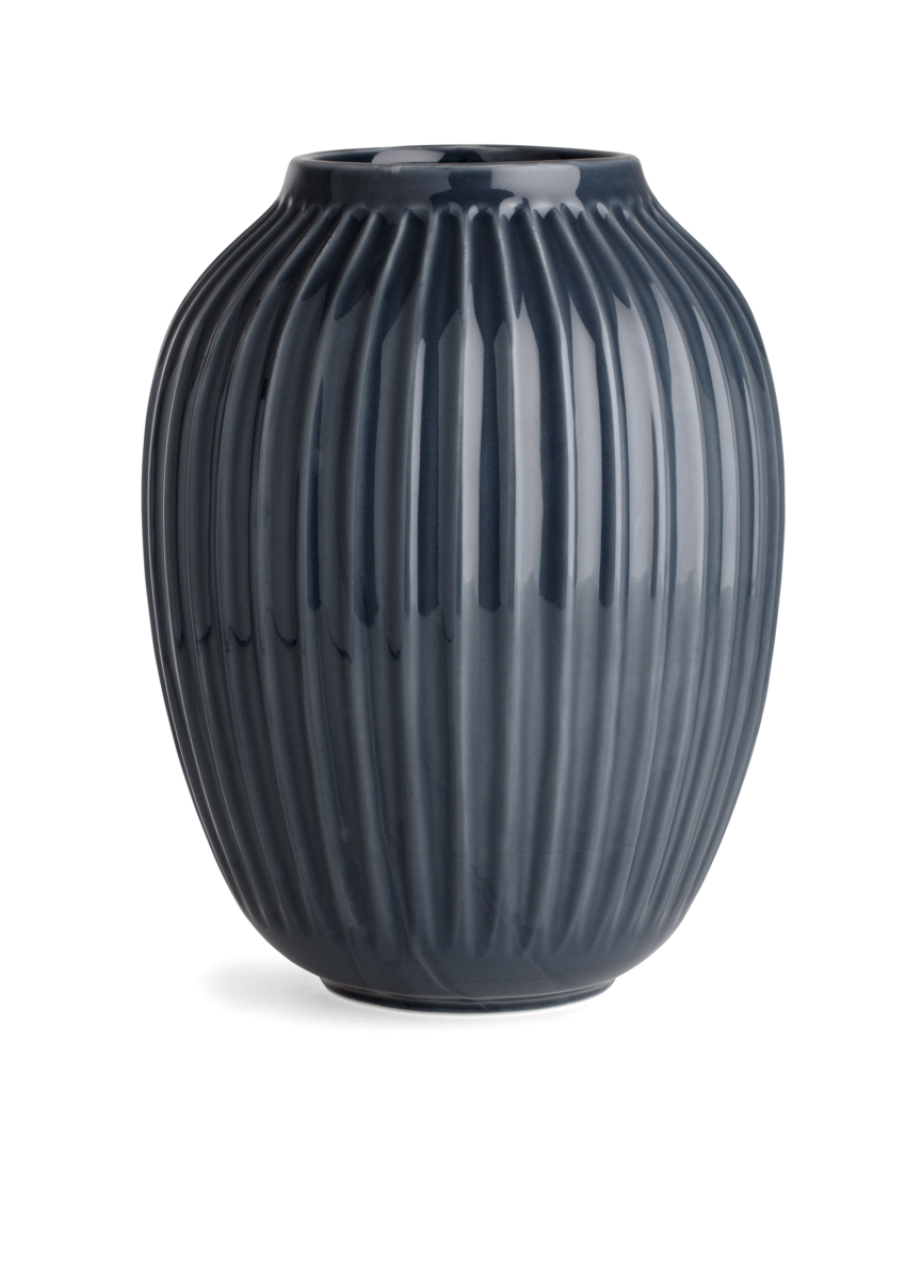 Hammershøi Vase, 25.5cm, Anthrazit Grau