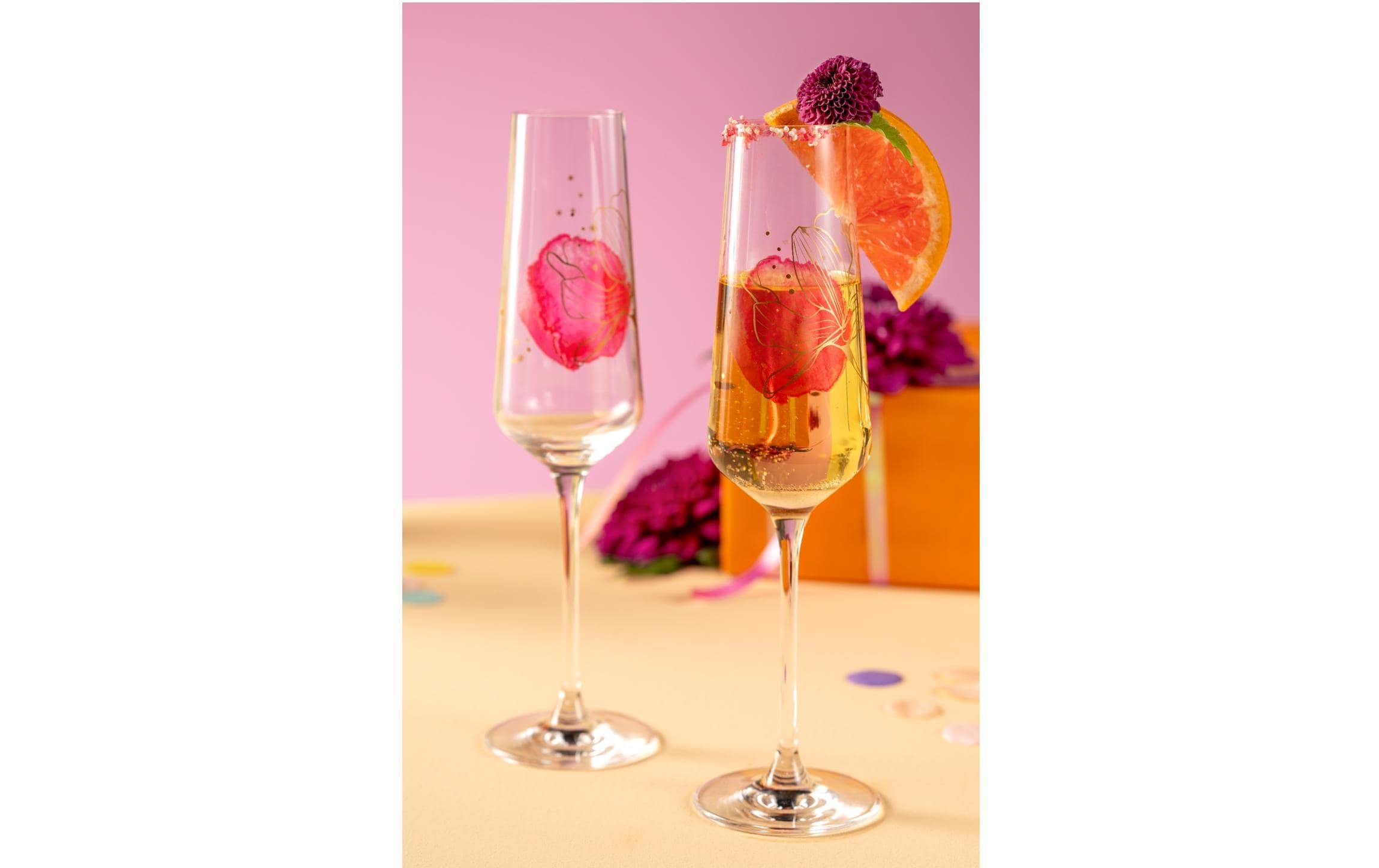 Leonardo Sektglas Presente 280ml Blüte