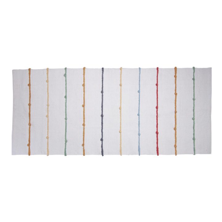 Teppich, gewebt, dots, multi