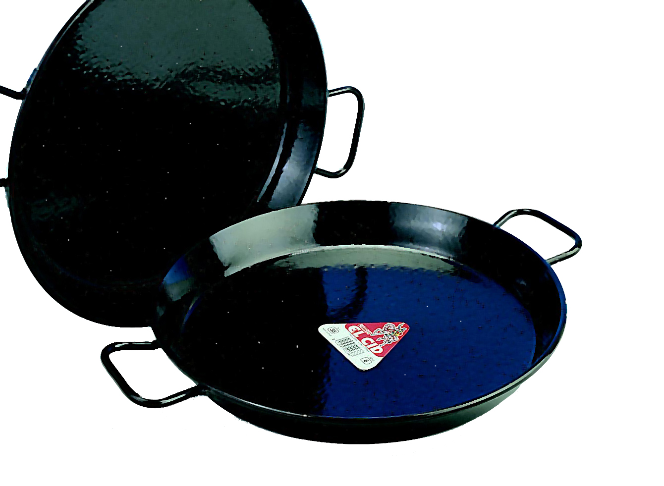 Paellapfanne Ø 65 cm Stahlblech emailliert
