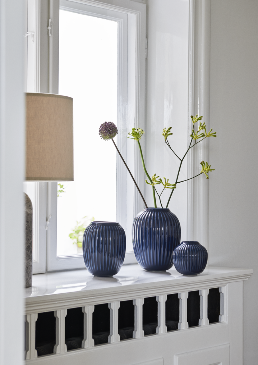 Hammershøi Vase, 25.5cm, Anthrazit Grau