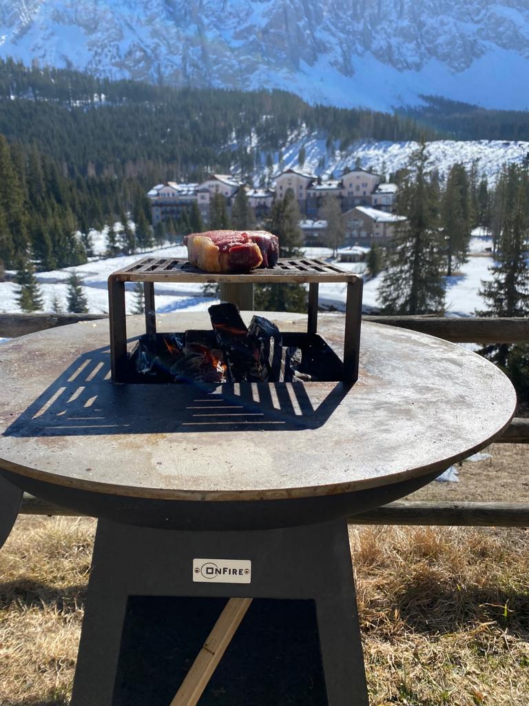 Quadratischer Grill-Aufsatz für BBQ OnFire