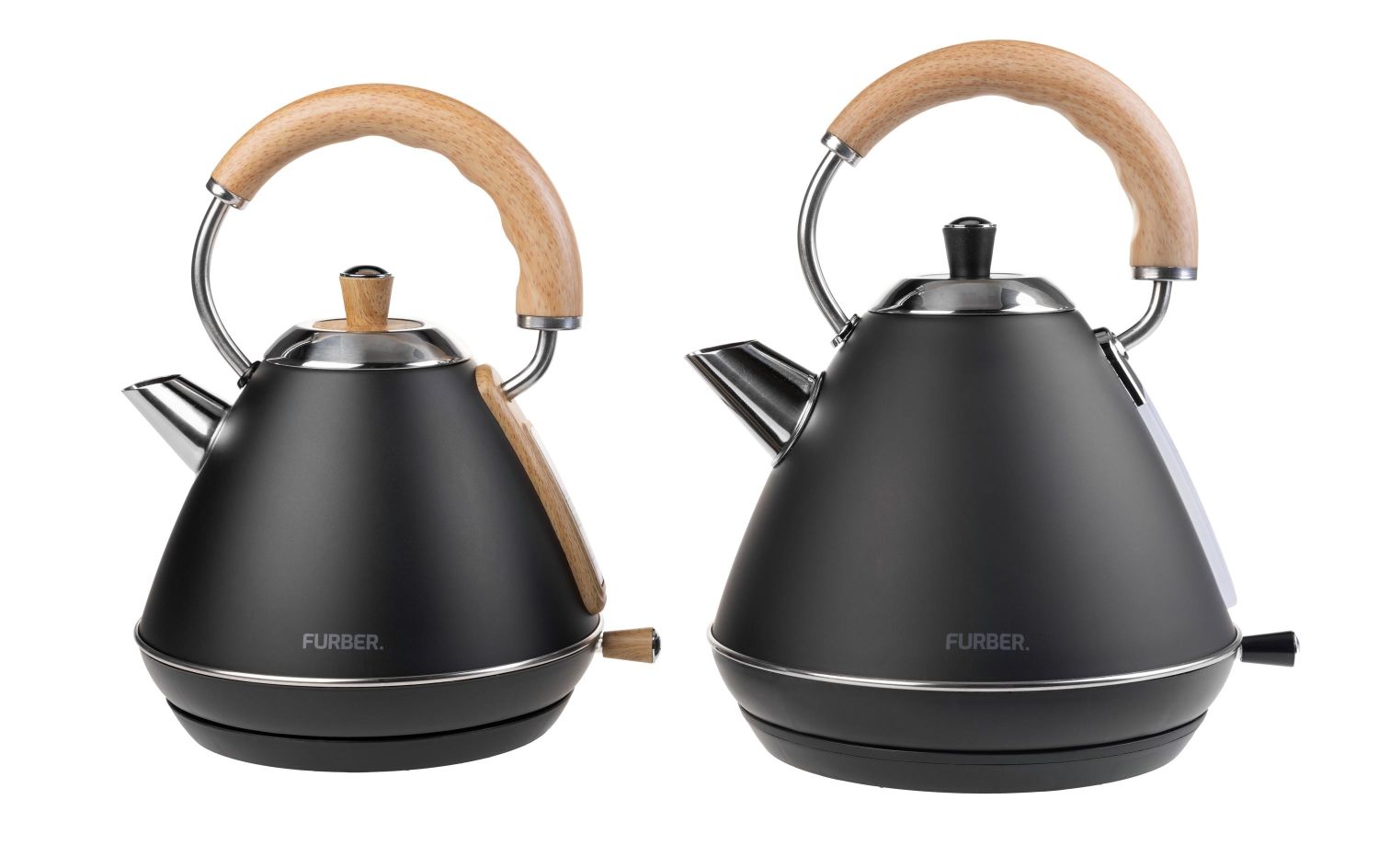 FURBER Wasserkocher 1.0L schwarz