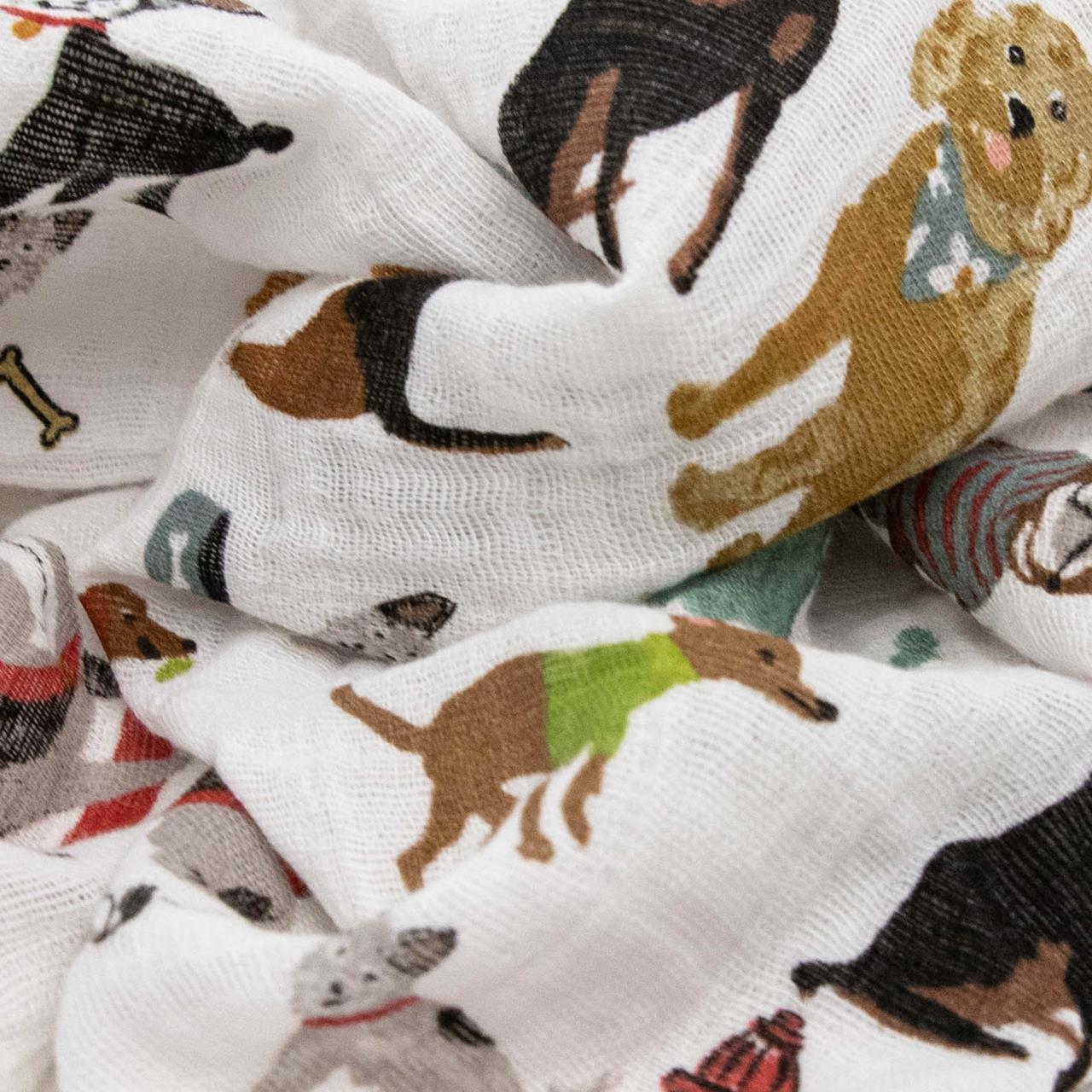 Baumwoll-Muslin Squares, Woof