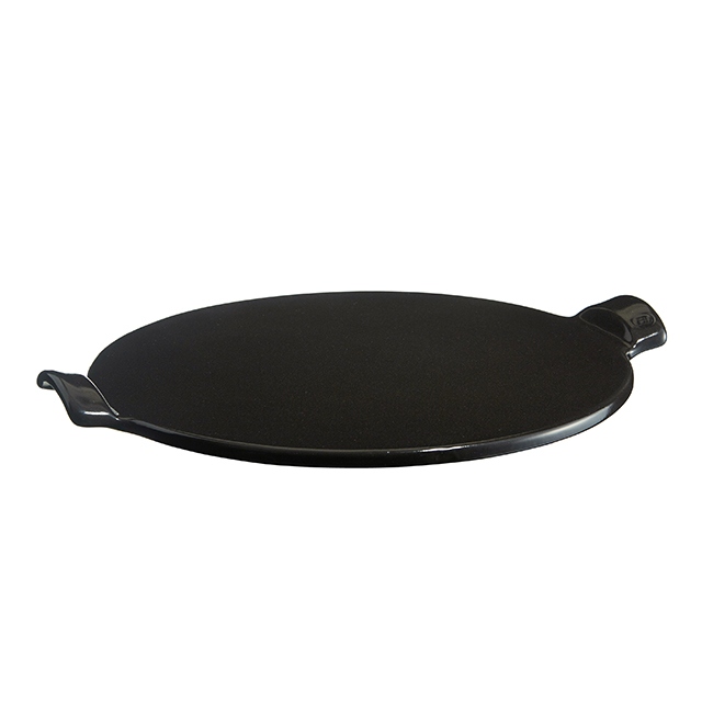 Pizzastein schwarz 37cm VV (verstärkte Versandverpackung)