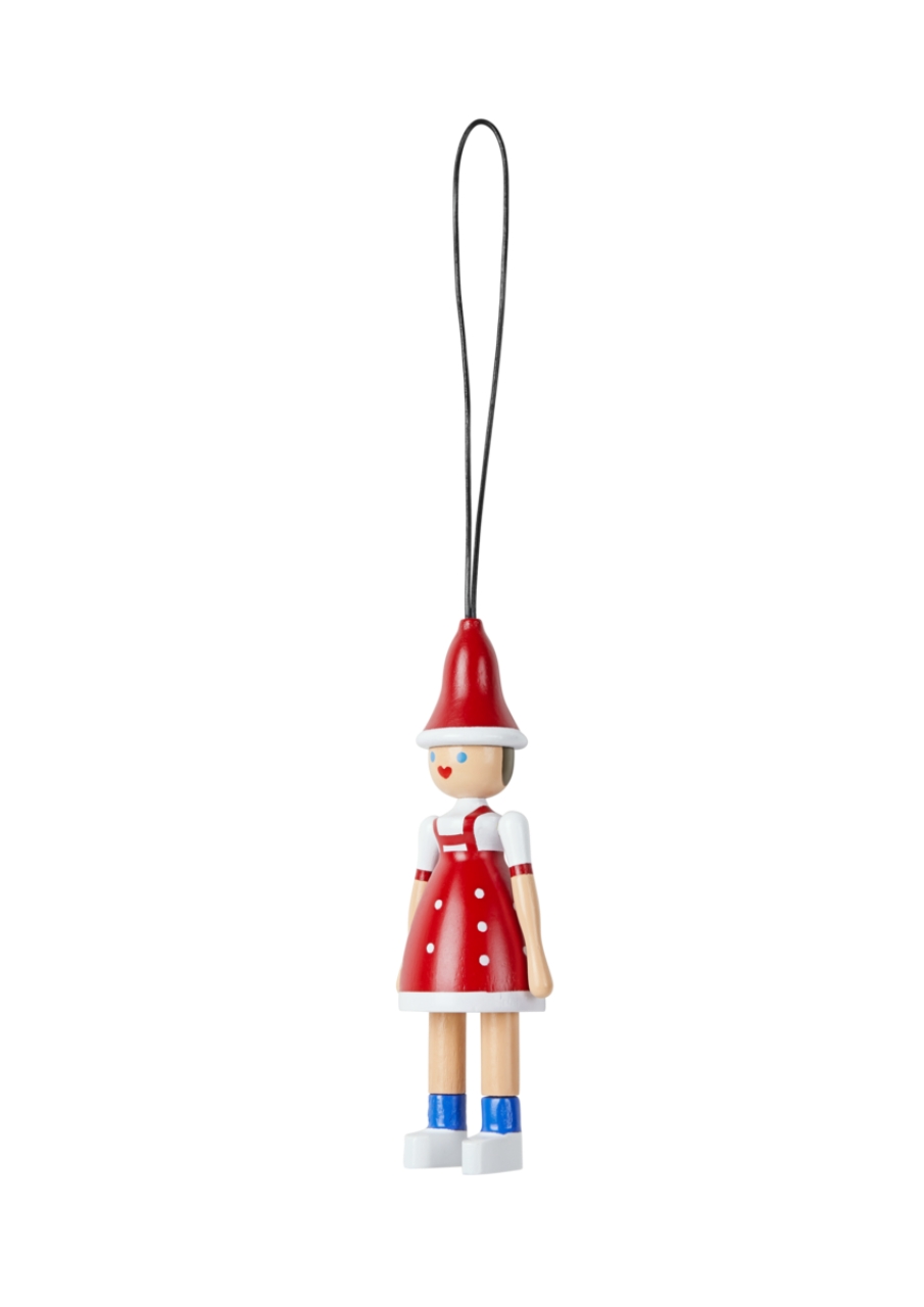 Weihnachtsschmuck, Weihnachtsjunge Ole und Weihnachtsmädchen Lise