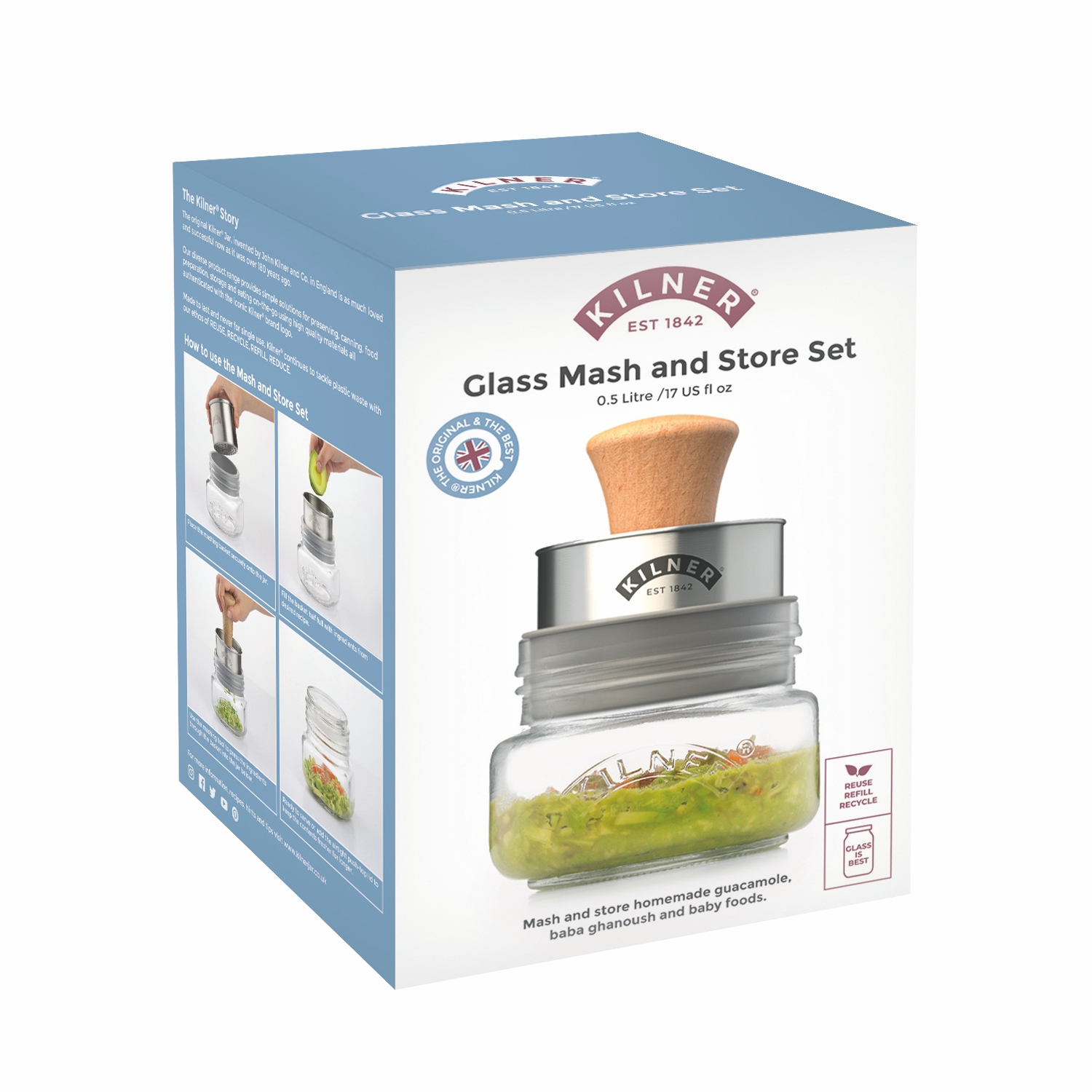 KILNER Mash-Store set