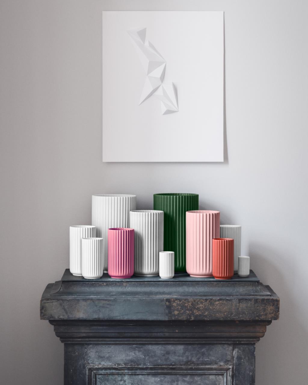 Lyngby Vase, 10.5cm, Weiss