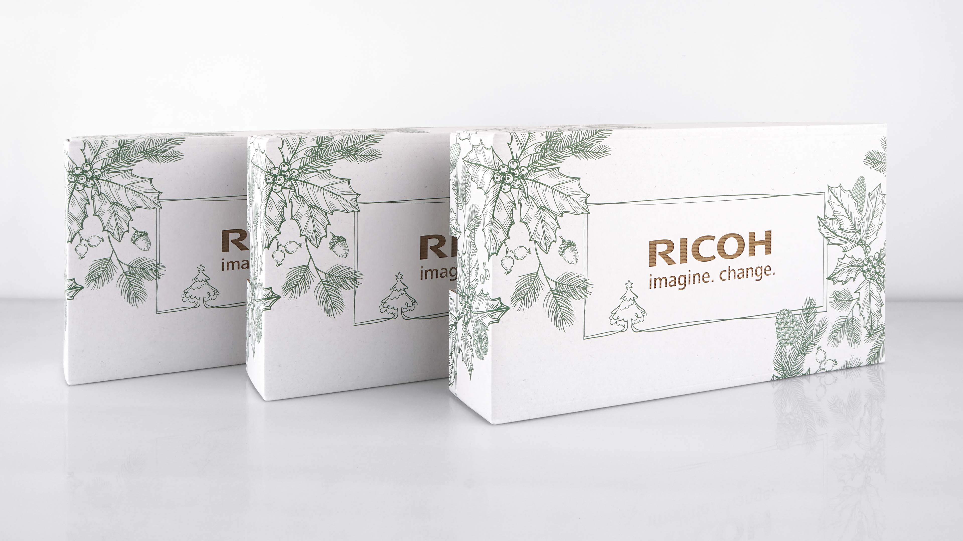 Box, Geschenkkarton, Holly, Kiefer, weiße Verpackung