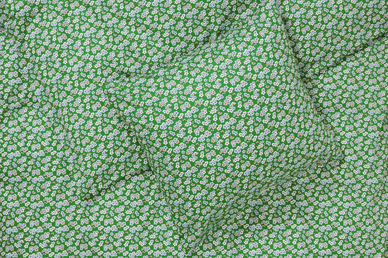 Pleasantly Bettwäsche DK, 140x200cm, Grün